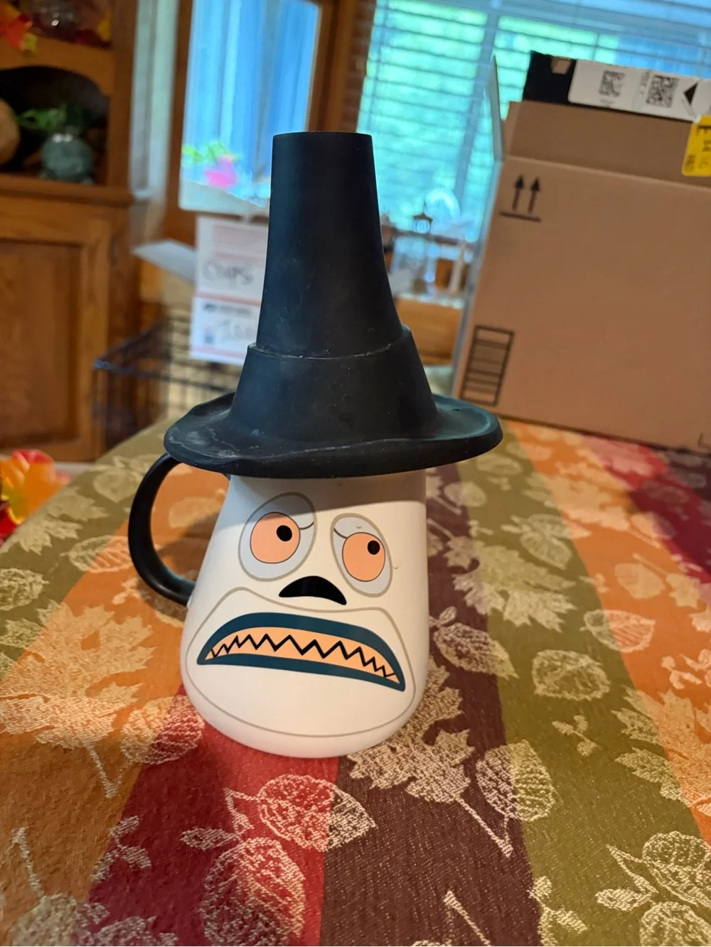 Nightmare Before Christmas Ceramic Mug with Black top hat